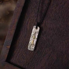 Making A Fortune Chinese Character Copper Coin Wealth Necklace Pendant