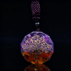 Tree of Life Orgonite Necklace - Energy Protection
