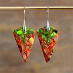 Emperor Stone Healing Crystal Earrings