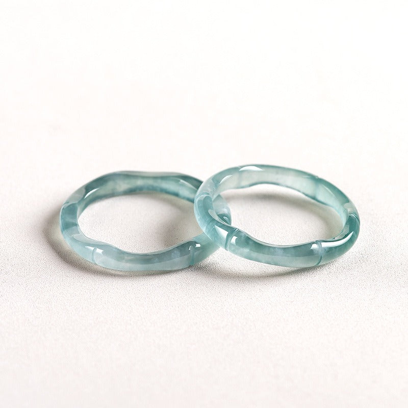 Green Jade Wealth Ring