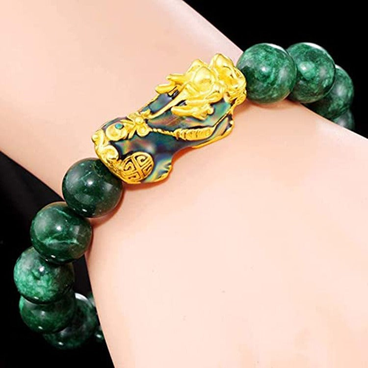 FengShui PiXiu Jade Protection Bracelet