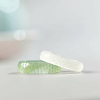 Hetian White Jade Cyan Jade Koi Fish Success Luck Ring