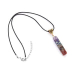 7 Chakra Orgone Necklace - Energy Healing & EMF Protection