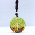 Tree of Life Orgonite Necklace - Energy Protection