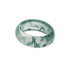 Moss Agate Healing Balance Ring
