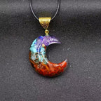 7 Chakra Orgone Necklace - Energy Healing & EMF Protection