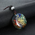Chakra Orgonite Necklace - Balances Orgone Energy & EMF Protection