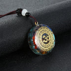 Chakra Orgonite Necklace - Balances Orgone Energy & EMF Protection