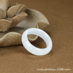 Moss Agate Healing Balance Ring