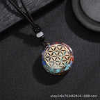 Chakra Orgonite Necklace - Balances Orgone Energy & EMF Protection