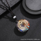 Chakra Orgonite Necklace - Balances Orgone Energy & EMF Protection