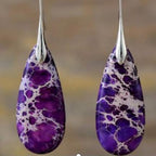 Emperor Stone Healing Crystal Earrings