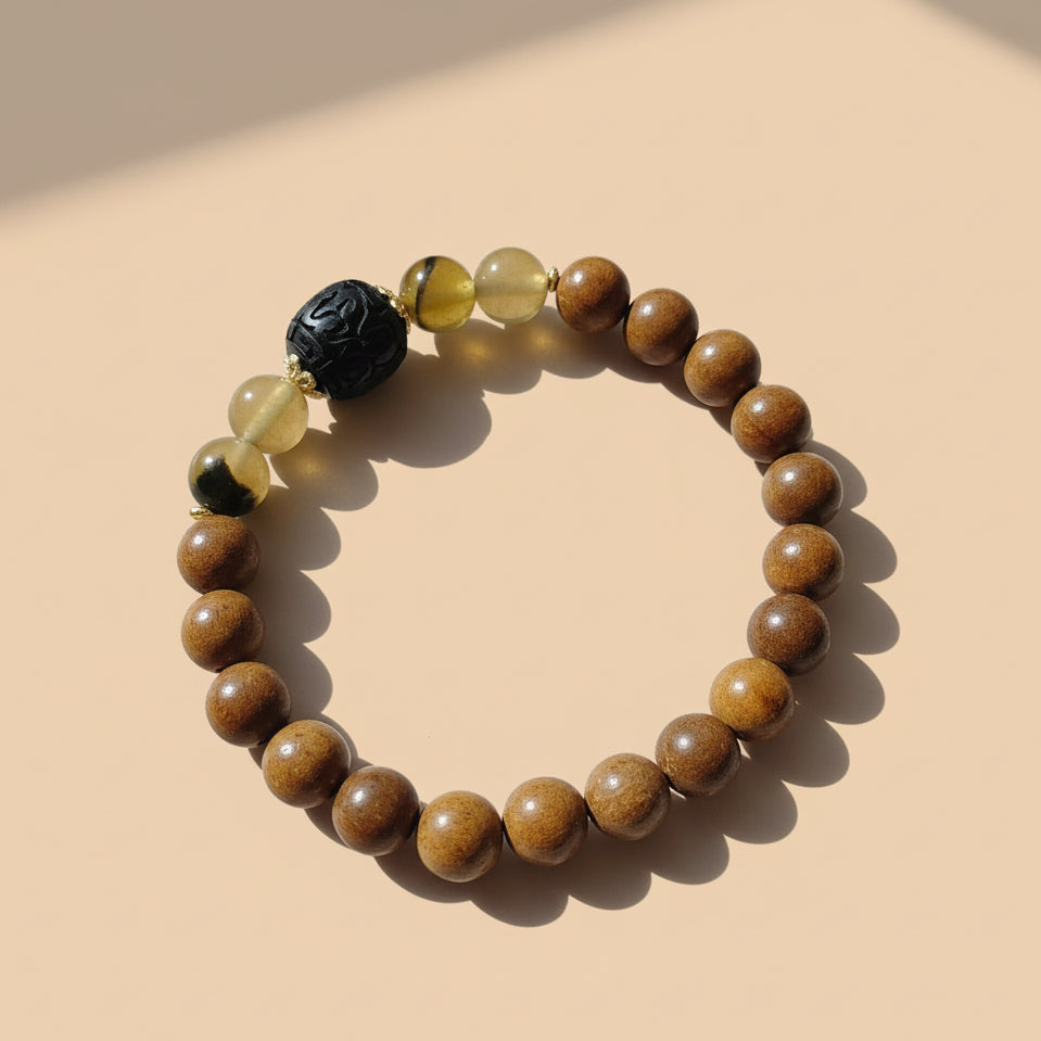 Carved Hexiang Bracelet