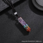Chakra Orgonite Necklace - Balances Orgone Energy & EMF Protection