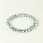 Natural Green Phantom Quartz Beaded Bracelet