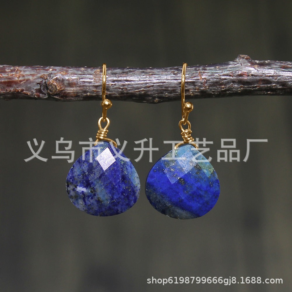 Emperor Stone Healing Crystal Earrings