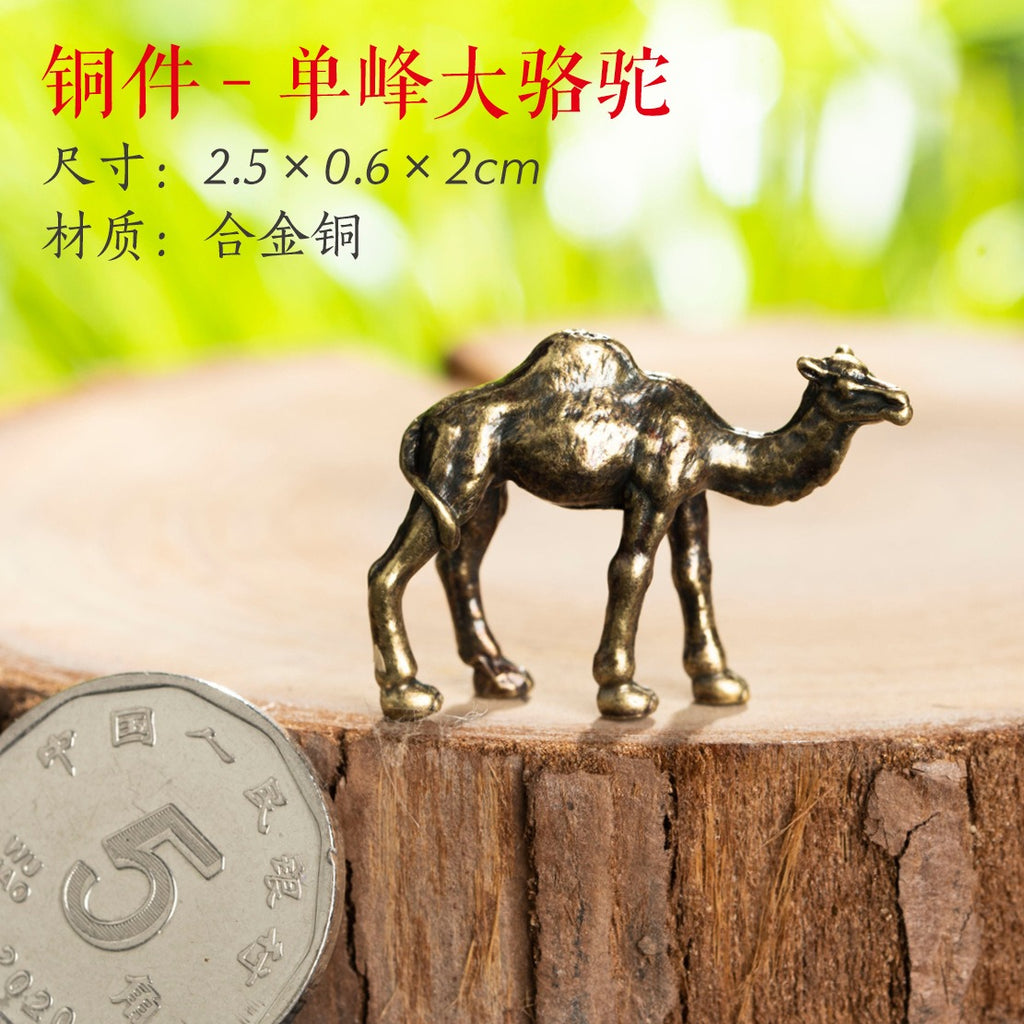 Mini Meditation Buddha Metal Monk Serenity Home Decoration