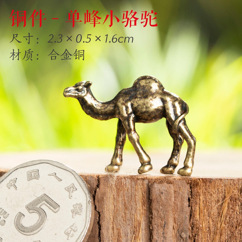 Mini Meditation Buddha Metal Monk Serenity Home Decoration