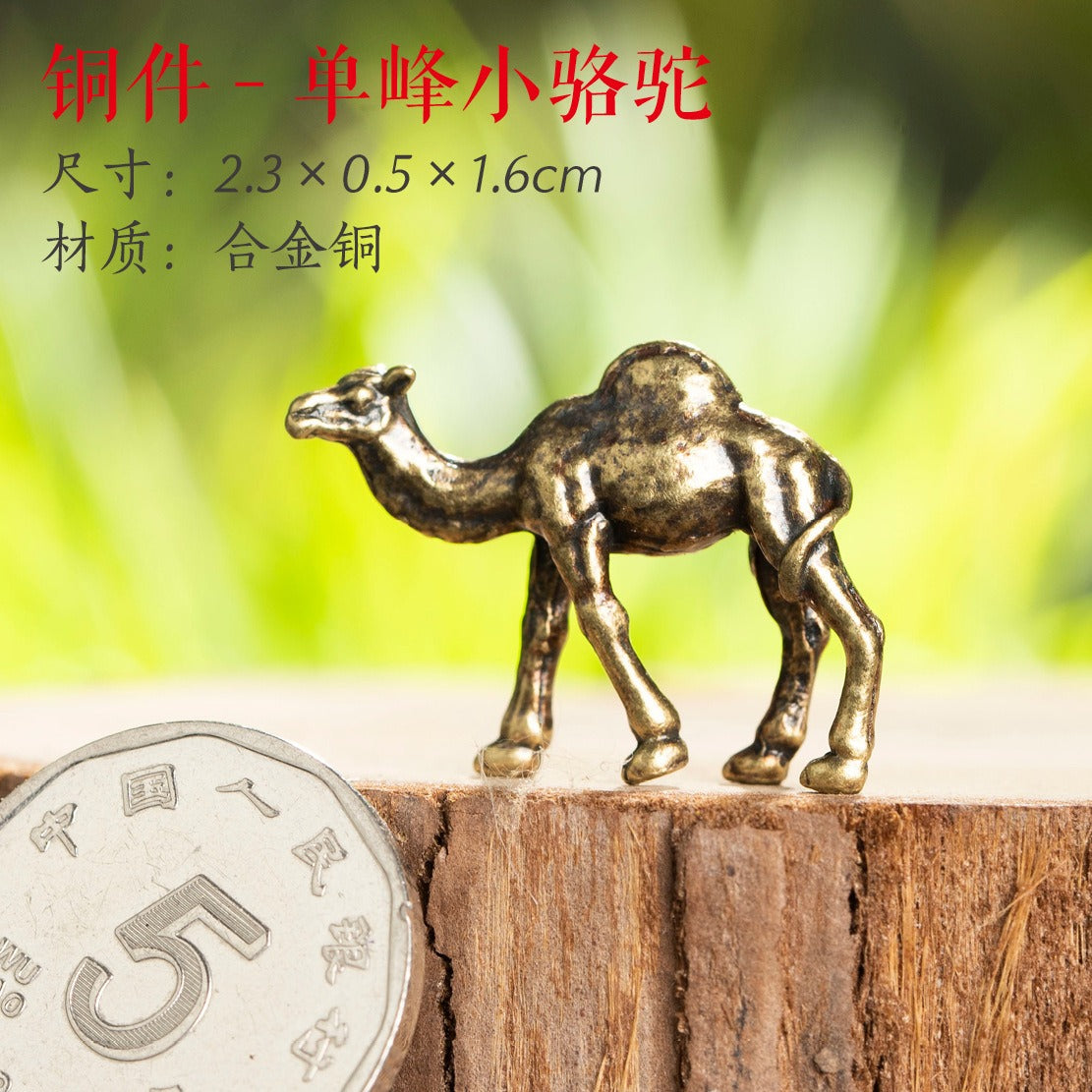 Mini Meditation Buddha Metal Monk Serenity Home Decoration