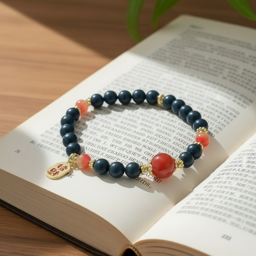 Wealth Attraction and Fortune Hexiang Bead Bracelet
