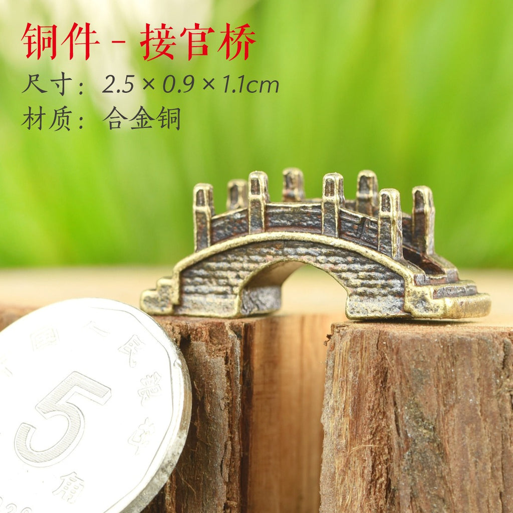 Mini Meditation Buddha Metal Monk Serenity Home Decoration