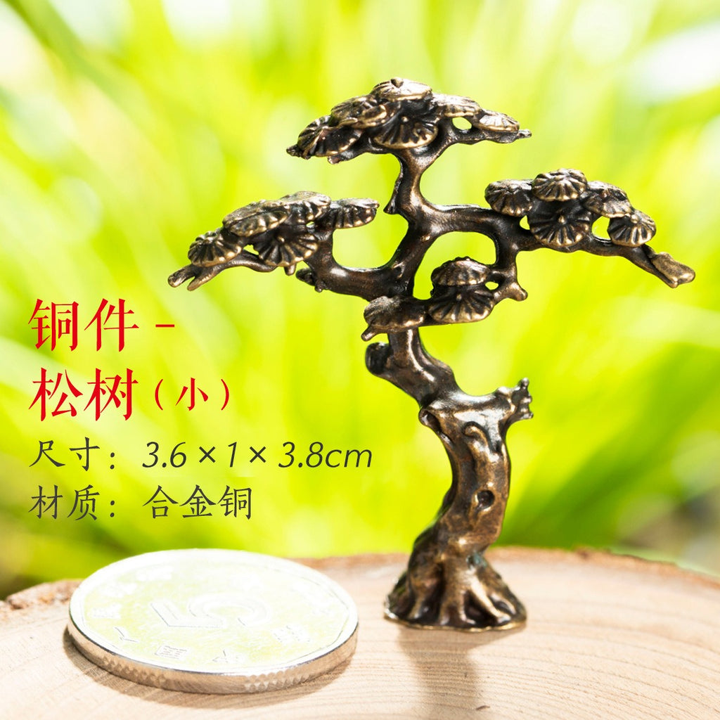 Mini Meditation Buddha Metal Monk Serenity Home Decoration