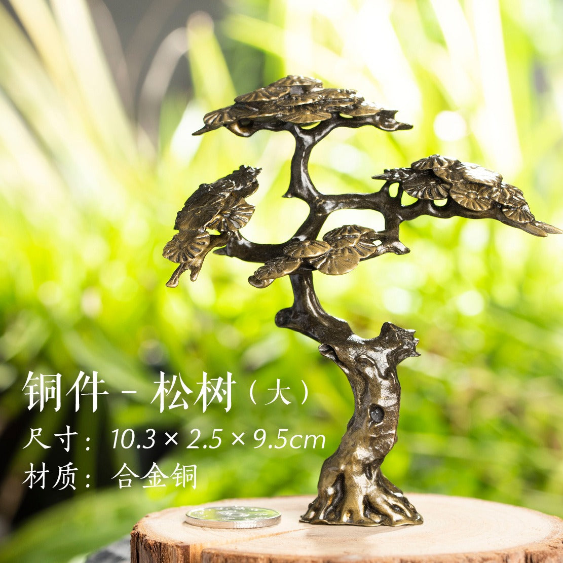 Mini Meditation Buddha Metal Monk Serenity Home Decoration