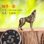 Mini Meditation Buddha Metal Monk Serenity Home Decoration