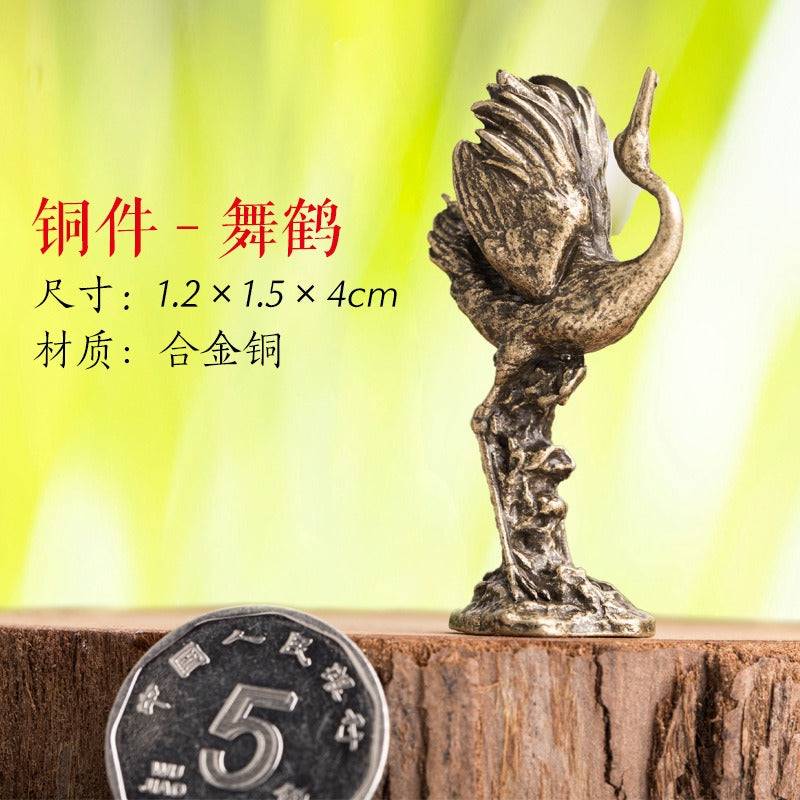 Mini Meditation Buddha Metal Monk Serenity Home Decoration