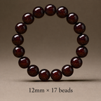 Natural Zitan Red Sandalwood Grounding Bracelet