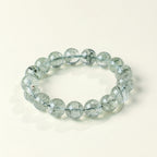 Natural Green Phantom Quartz Beaded Bracelet