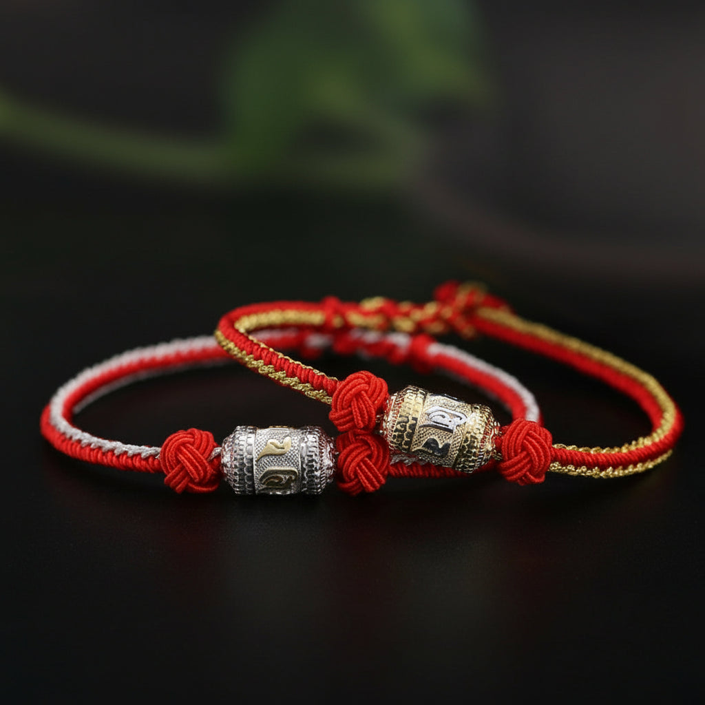 Tibetan Mantra Bracelet – Luck & Protection