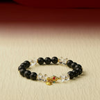 Black Dragon Resin Crystal Bracelet
