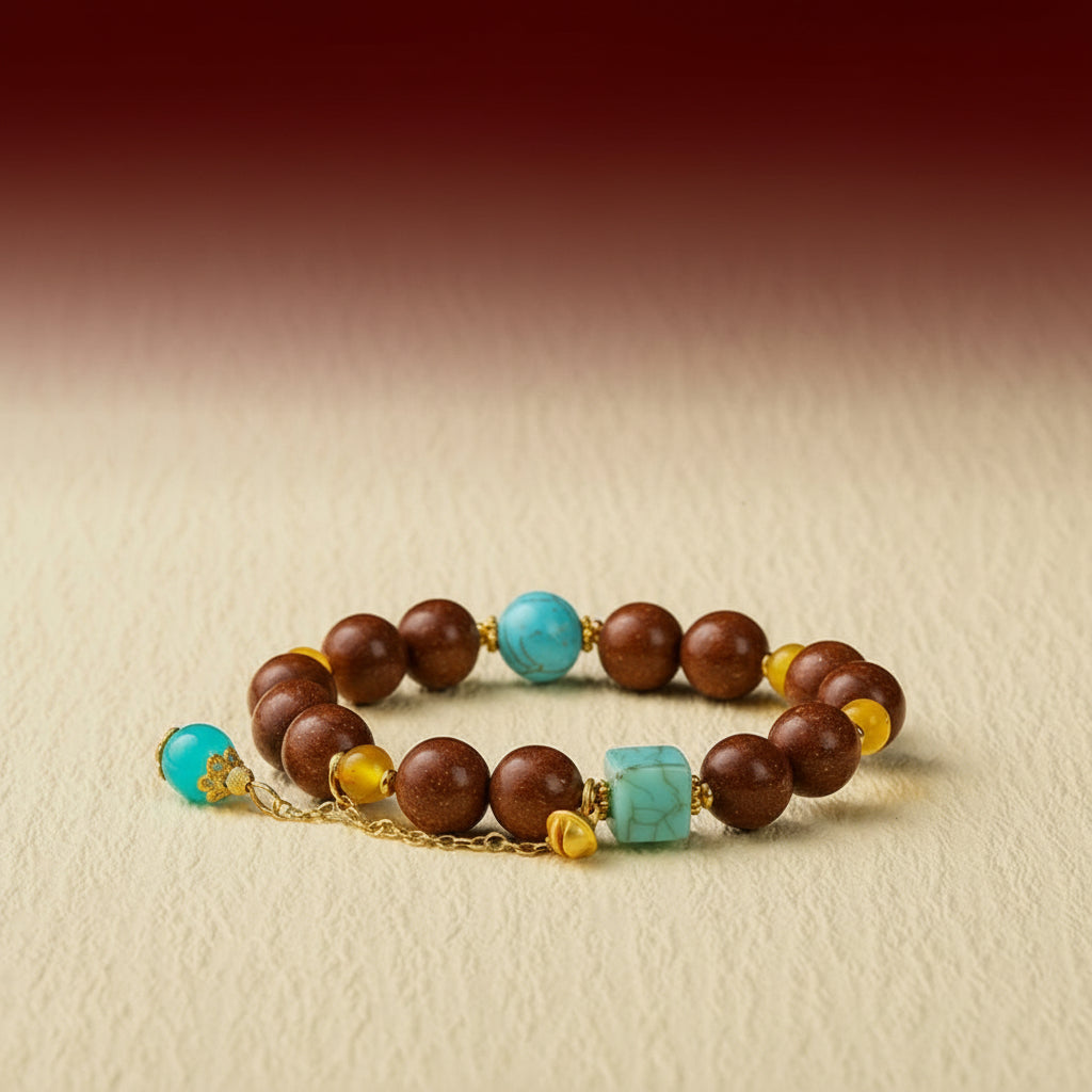 Tibetan Medicinal Turquoise Bracelet