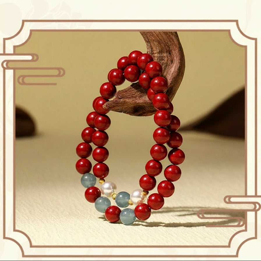 Floral Gemstone Bracelet