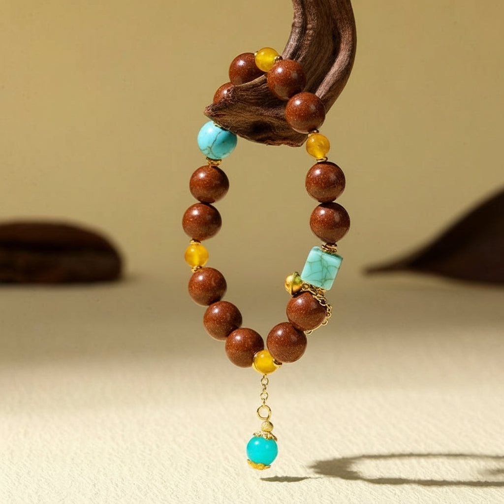 Tibetan Medicinal Turquoise Bracelet