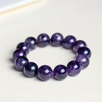 Natural Dreamy Amethyst Bead Bracelet