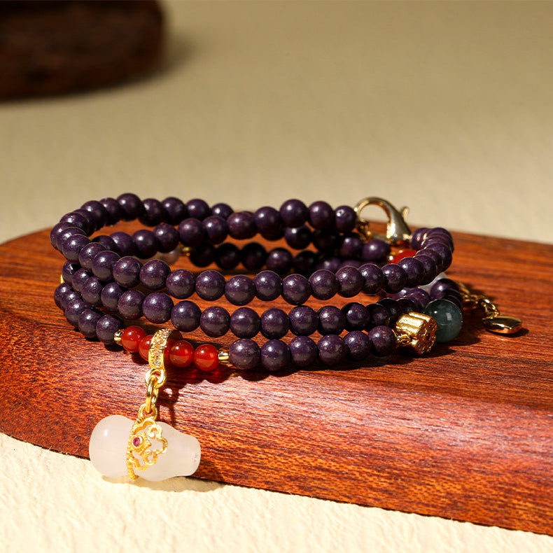 Purple Fortune & Blessing Bracelet