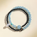 Natural Citrine Wealth-Attracting Five-Element Multigem Bracelet