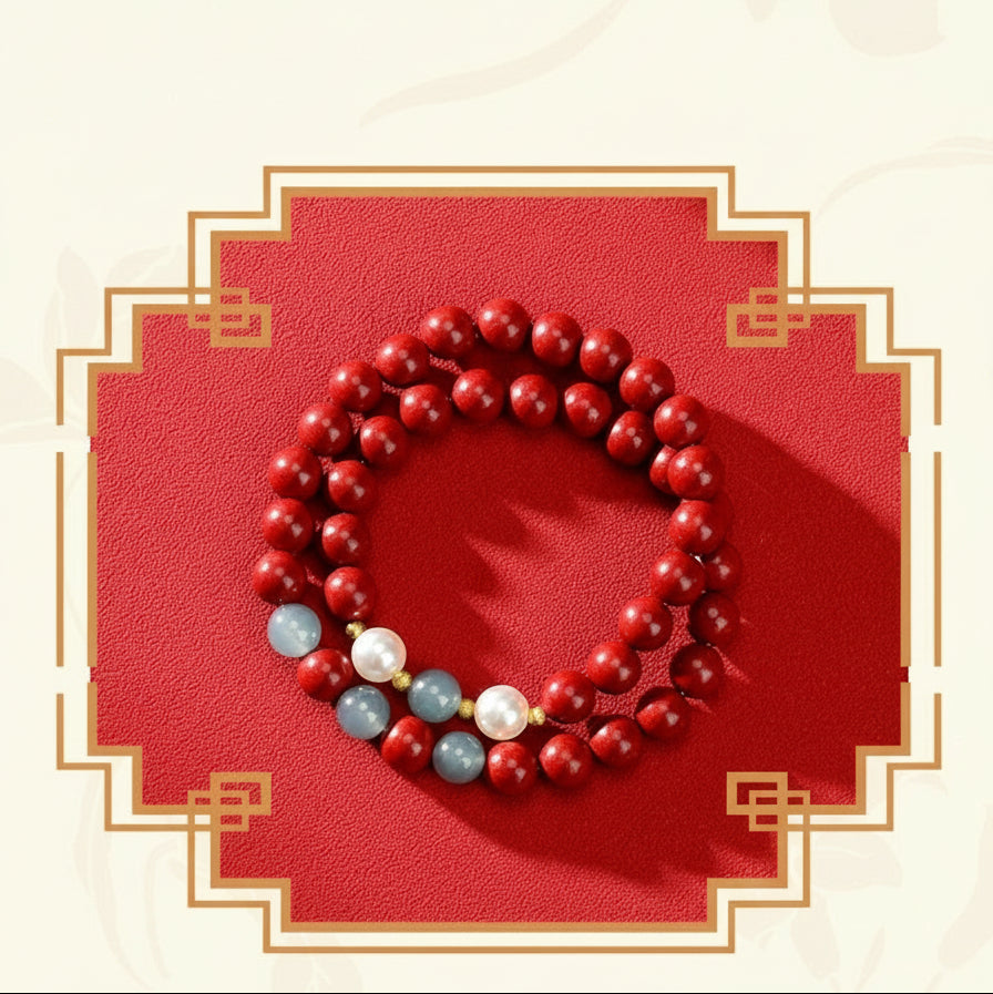 Floral Gemstone Bracelet