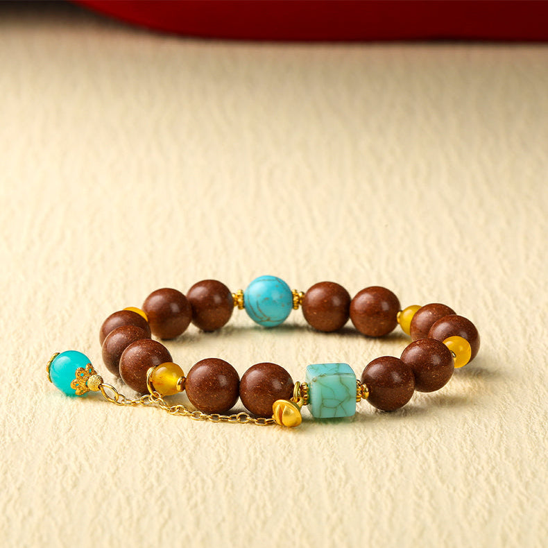 Tibetan Medicinal Turquoise Bracelet