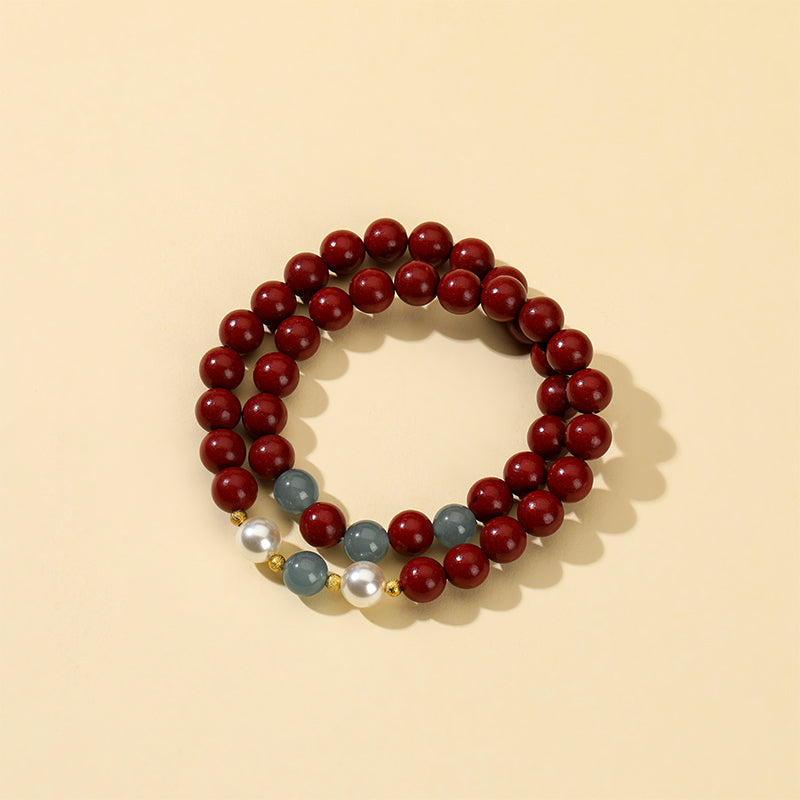 Floral Gemstone Bracelet