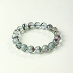 Natural Green Phantom Quartz Beaded Bracelet