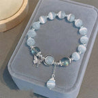Cat’s Eye Crystal Butterfly Bracelet