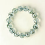 Natural Green Phantom Quartz Beaded Bracelet