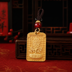 Wealth Treasury & Savings Protection Taoist Fulu Hanging Charm