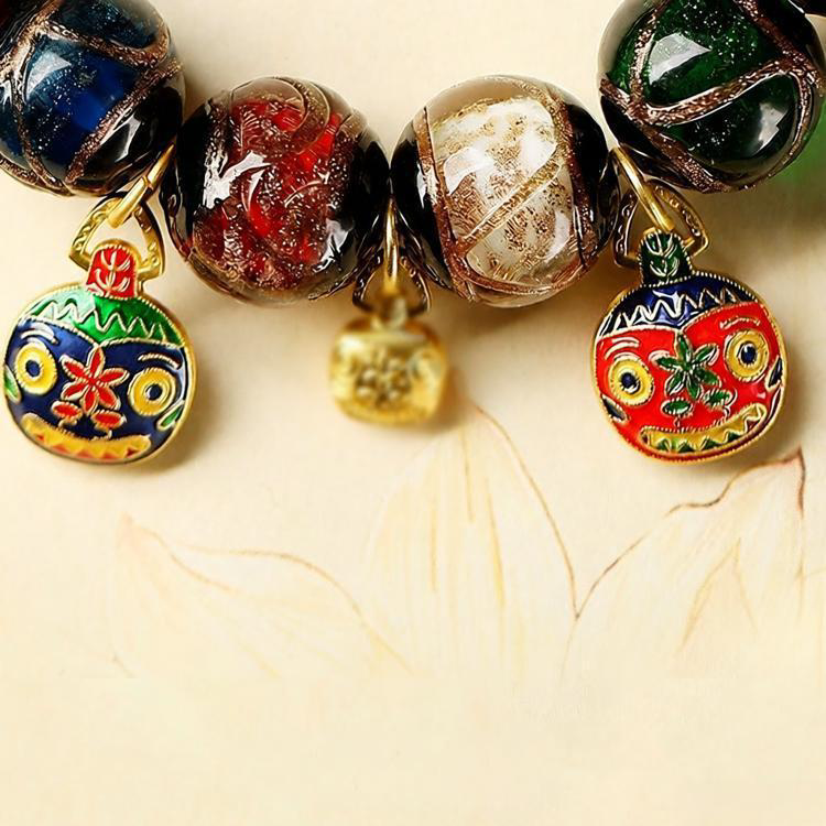 Sacred Ash Glaze Golden Ingot Beast Bracelet