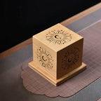 Crystal Purification Wooden Magnetic Cedar Incense Box