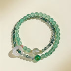 Natural Citrine Wealth-Attracting Five-Element Multigem Bracelet