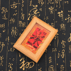 Handcrafted Framed Taoist Fulu Display Ornament